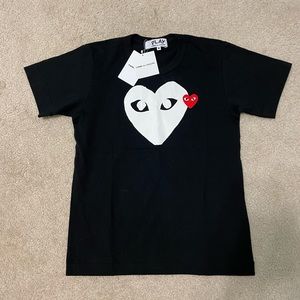 COMME des Garçons Black PLAY Tee Shirt